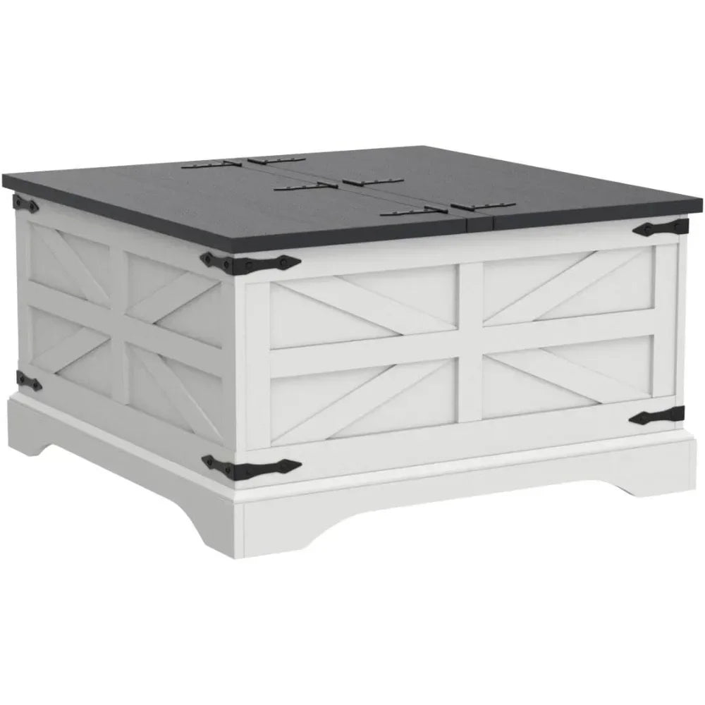 Coffee Table with Large Hidden Storage Compartment