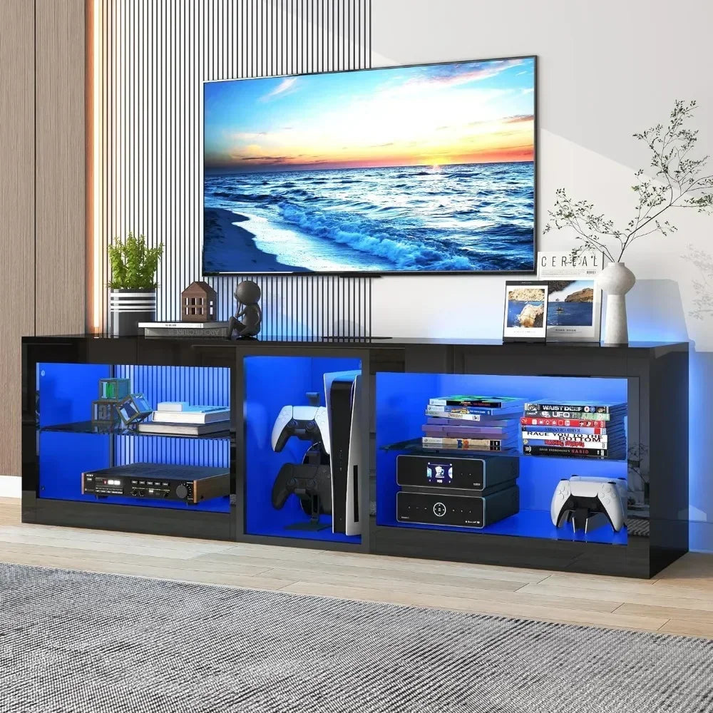 LED TV Stand W/Power Outlet