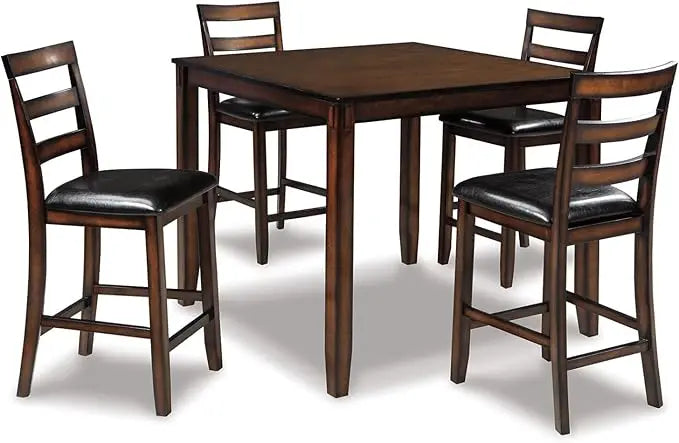 Bennox 5 Piece Counter Height Dining Set