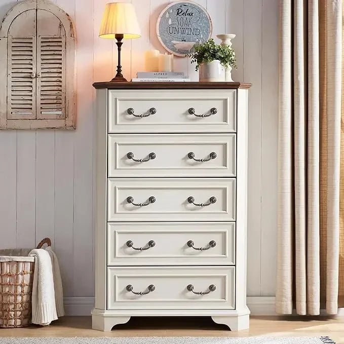 Farmhouse Dresser 54" Wide, various colors and drawer arrangements