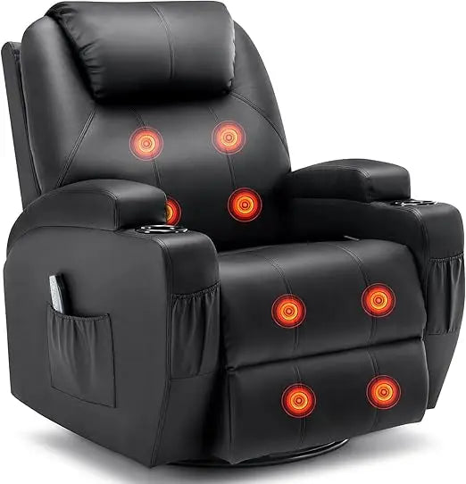 Recliner Chair,Rocking Chair with Massage and Heat