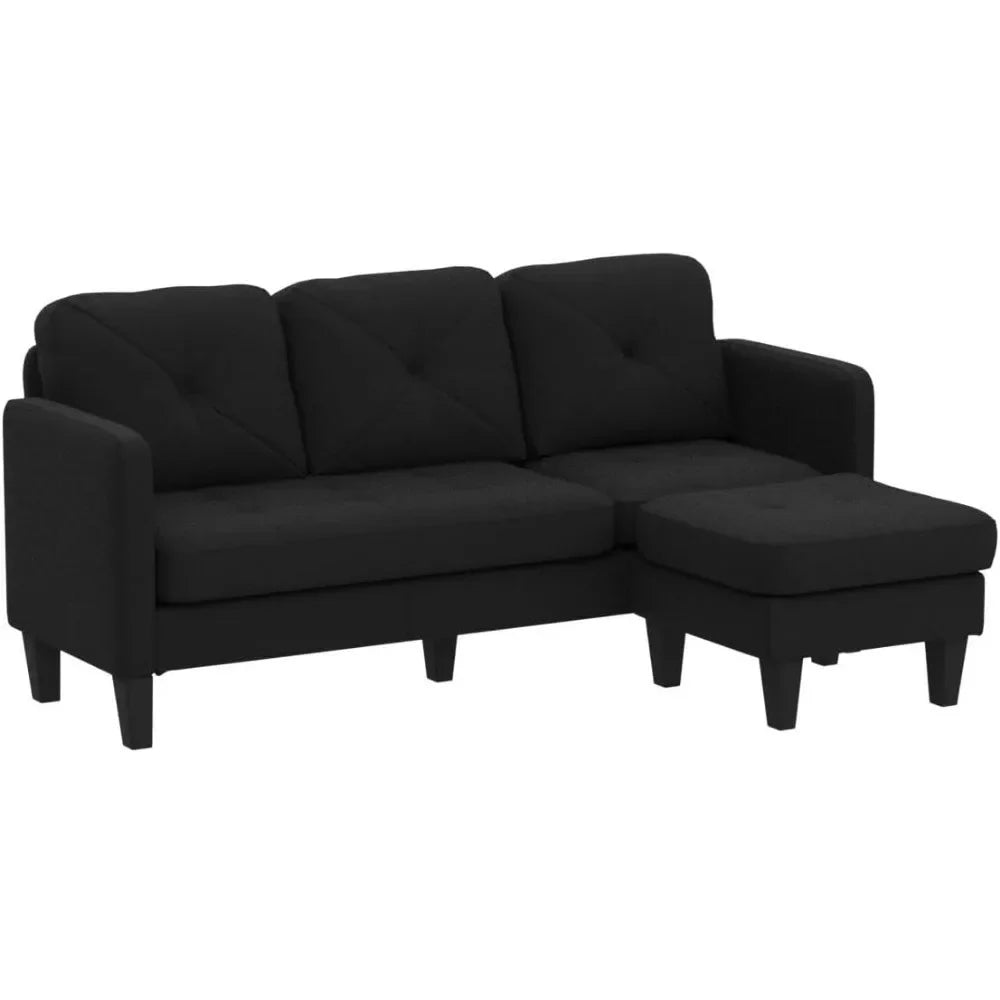 Convertible Sectional Sofa Couch, L-Shaped