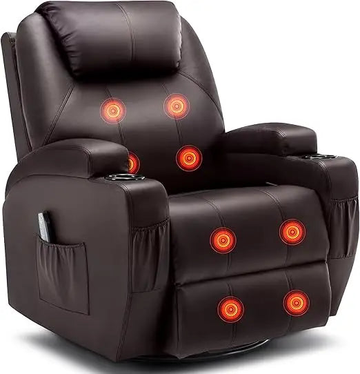 Recliner Chair,Rocking Chair with Massage and Heat