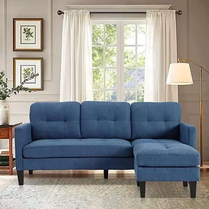 Convertible Sectional Sofa Couch, L-Shaped