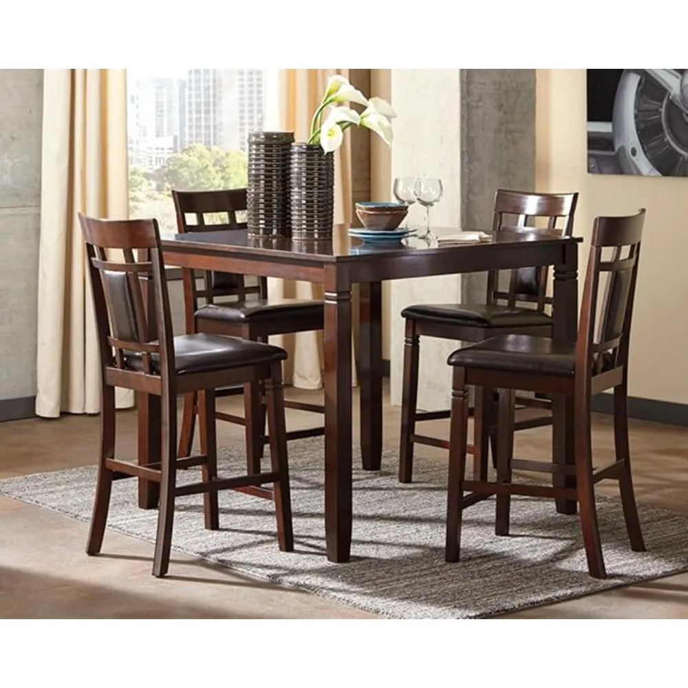 Bennox 5 Piece Counter Height Dining Set